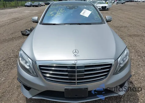 2015 Mercedes-Benz S 63 Amg 4Matic из США, поврежденный, VIN WDDUG7JB1FA192317